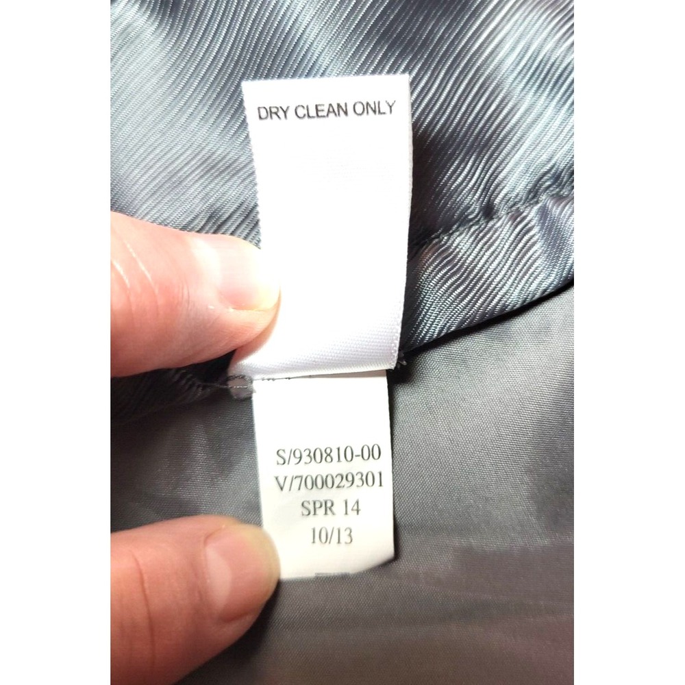 Banana Republic Gray Martin Fit Wool Lined Straight Leg Trouser Petite 8 - Picture 5 of 10